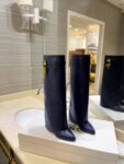 Givenchy Shark Lock 24ss Long Boots BLue