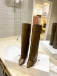 Givenchy Shark Lock 24ss Long Boots Green