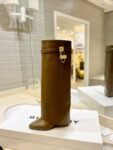 Givenchy Shark Lock 24ss Long Boots Green
