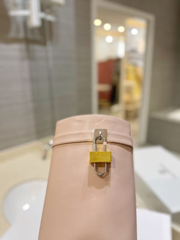 Givenchy Shark Lock 24ss Long Boots Pink