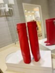 Givenchy Shark Lock 24ss Long Boots Red