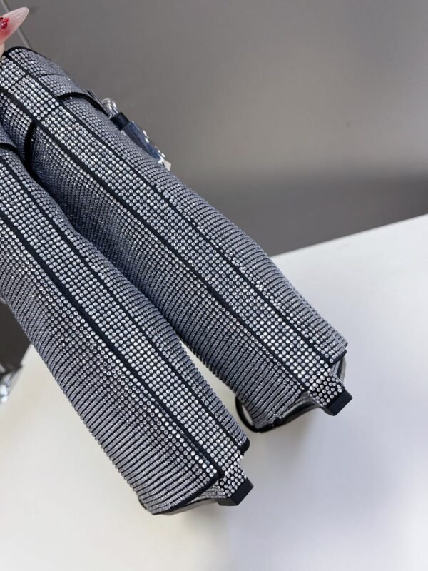 Givenchy Shark Lock Diamond Slippers