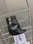 Givenchy Shark Lock Ankle Boots Black