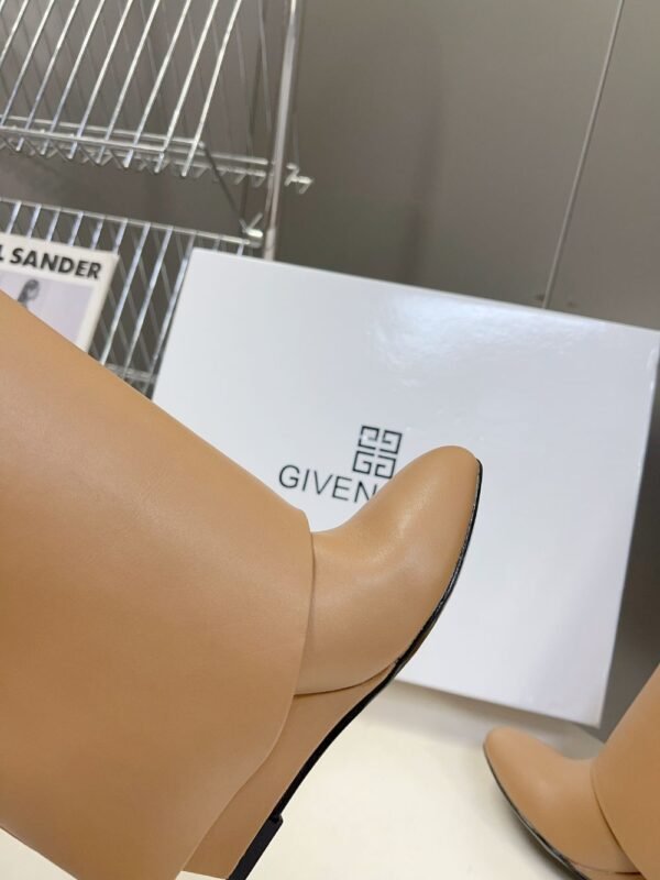 Givenchy Shark Lock Long Boots Yellow