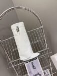 Givenchy Shark Lock Long Boots White