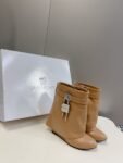Givenchy Shark Lock Ankle Boots Yellow