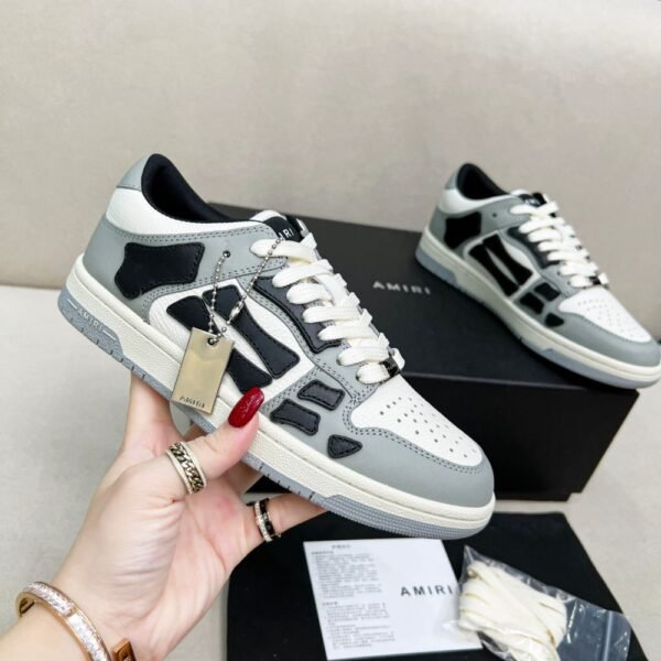 Amiri Sneakers White Grey Black