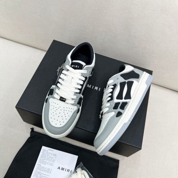 Amiri Sneakers White Grey Black