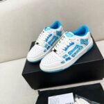 Amiri Sneakers White Blue Gradient