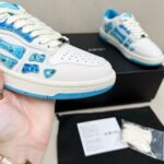 Amiri Sneakers White Blue Gradient