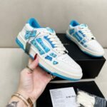 Amiri Sneakers White Blue Gradient