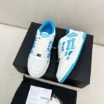 Amiri Sneakers White Blue Gradient