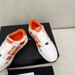 Amiri Sneakers White Orange Gradient
