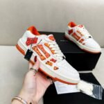Amiri Sneakers White Orange Gradient