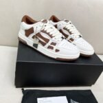 Amiri Sneakers White Brown