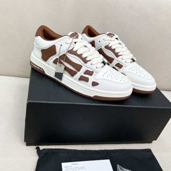 Amiri Sneakers White Brown