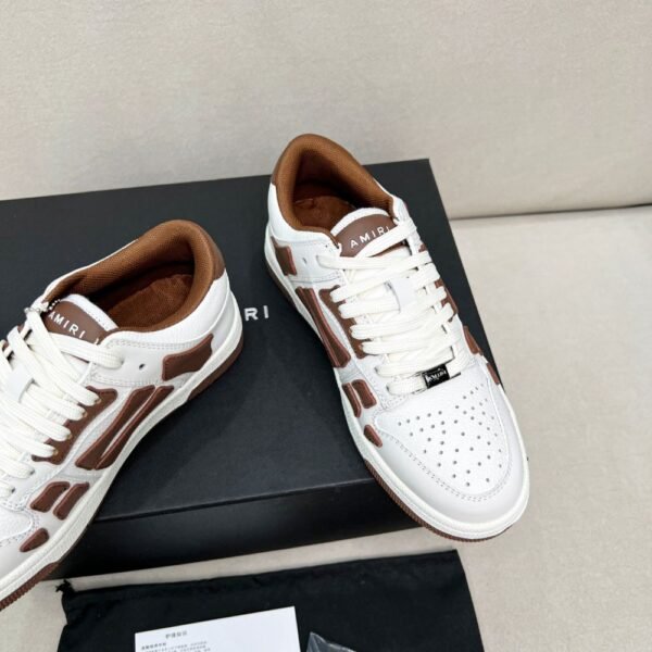 Amiri Sneakers White Brown