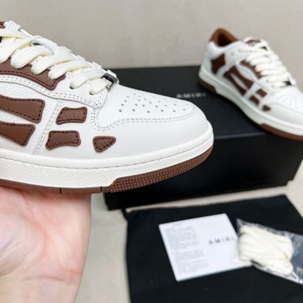 Amiri Sneakers White Brown