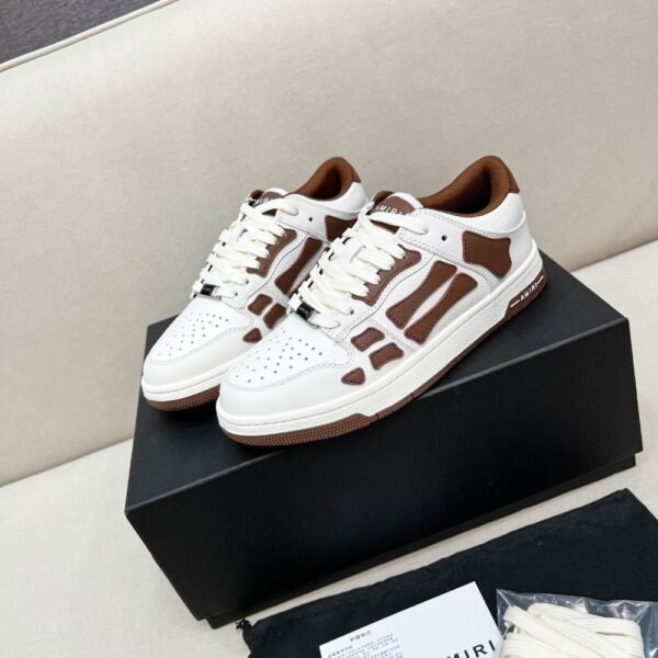 Amiri Sneakers White Brown