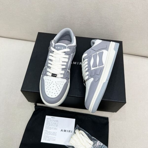 Amiri Sneakers White Grey