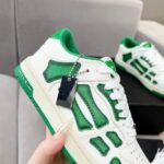 Amiri Sneakers White Green Gradient