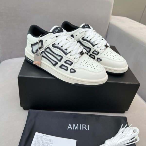 Amiri Sneakers Light White Black Grey