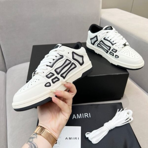 Amiri Sneakers Light White Black Grey