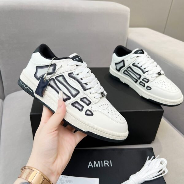 Amiri Sneakers Light White Black Grey