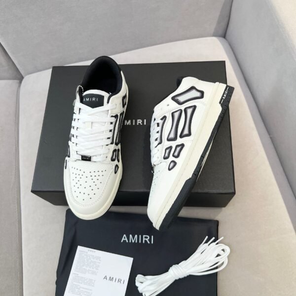 Amiri Sneakers Light White Black Grey