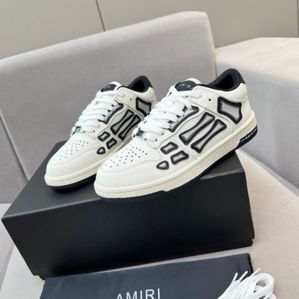 Amiri Sneakers Light White Black Grey