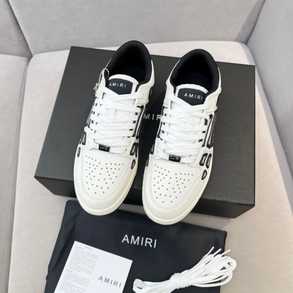 Amiri Sneakers Light White Black Grey