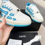Amiri Sneakers Light Blue Gradient  White