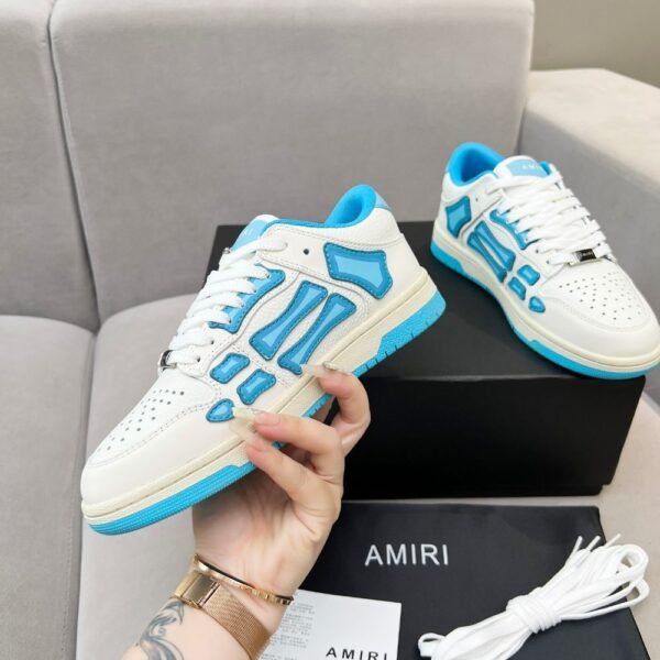 Amiri Sneakers Light Blue Gradient  White