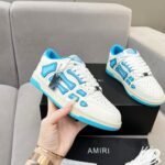 Amiri Sneakers Light Blue Gradient  White