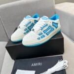 Amiri Sneakers Light Blue Gradient  White