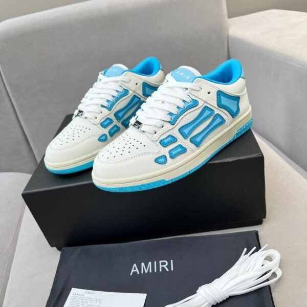 Amiri Sneakers Light Blue Gradient  White