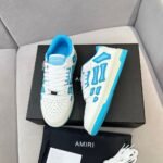 Amiri Sneakers Light Blue Gradient  White