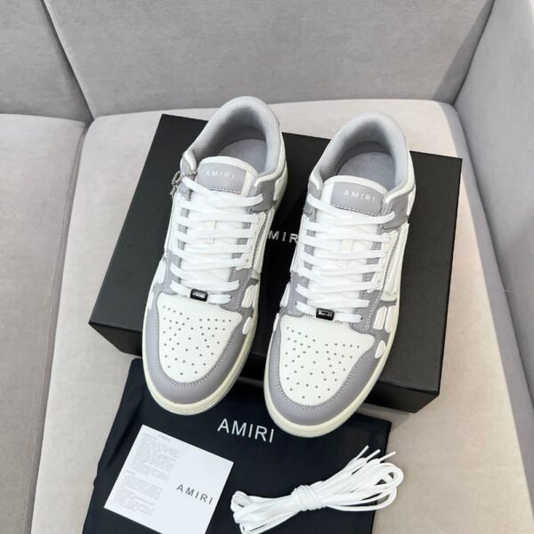 Amiri Sneakers White Grey