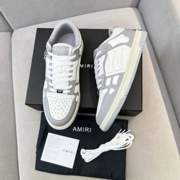 Amiri Sneakers White Grey