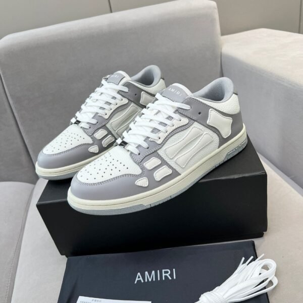 Amiri Sneakers White Grey