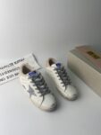 Golden Goose Deluxe Brand Super STAR Silver Star Apricot Tail