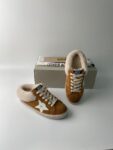 Golden Goose Deluxe Brand Super STAR White Star Yellow Wool Slippers