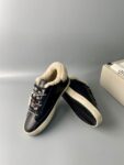 Golden Goose Deluxe Brand Super STAR Black Leather Wool