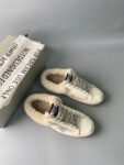 Golden Goose Deluxe Brand Super STAR Gray Star Wool Slippers