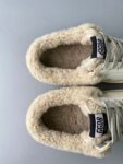 Golden Goose Deluxe Brand Super STAR Gray Star Wool Slippers