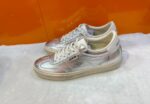 Golden Goose Deluxe Brand Soul STAR Silver Leather