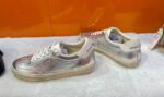 Golden Goose Deluxe Brand Soul STAR Silver Leather