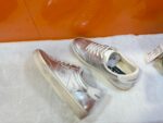 Golden Goose Deluxe Brand Soul STAR Silver Leather
