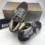 Golden Goose Deluxe Brand  Mid-STAR Coffee Star Silver