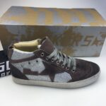 Golden Goose Deluxe Brand  Mid-STAR Coffee Star Silver